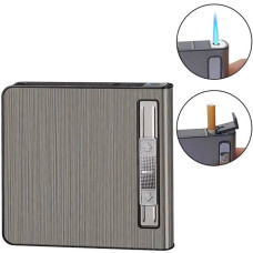 Портсигар-автомат на 20 сигарет с зажигалкой HENDA