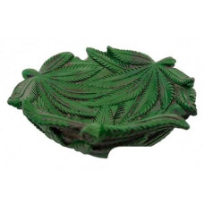 Пепельница керамическая Конопля