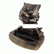 Пепельница звери Голова тигра