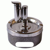 Пепельница-юла с зажигалкой