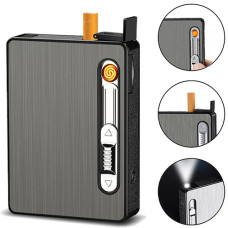 Портсигар-автомат с USB-зажигалкой