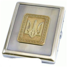 Портсигар металлический на 20 сигарет Украина