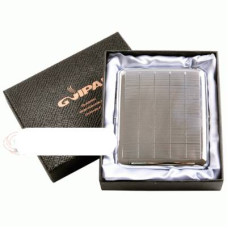 Портсигар Gipai на 18 сигарет классический Серебро