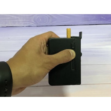 Портсигар-автомат с зажигалкой