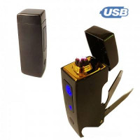 USB-зажигалка импульсная мультинож №9