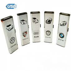 USB-зажигалка с марками машин №22